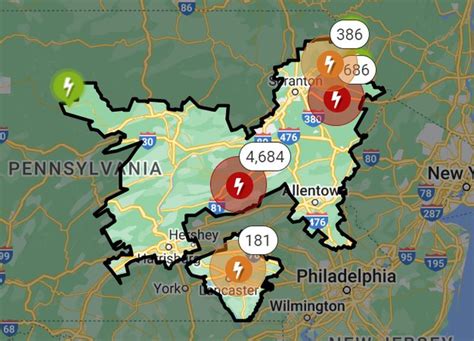 Ppl Power Outage Map Allentown Pa